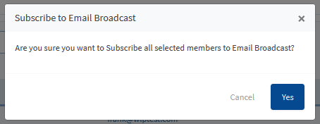 Bulk Edit Existing Members in WishList Member - Subscribe to Email Broadcast