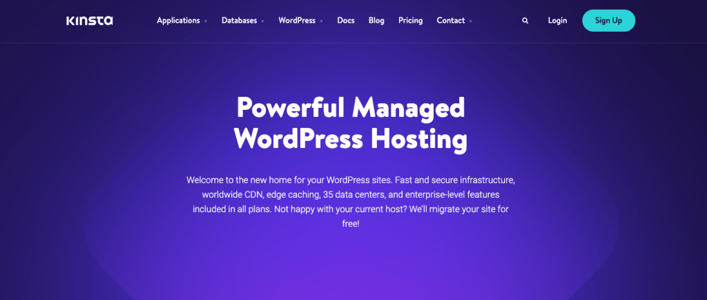 Kinsta WordPress Hosting